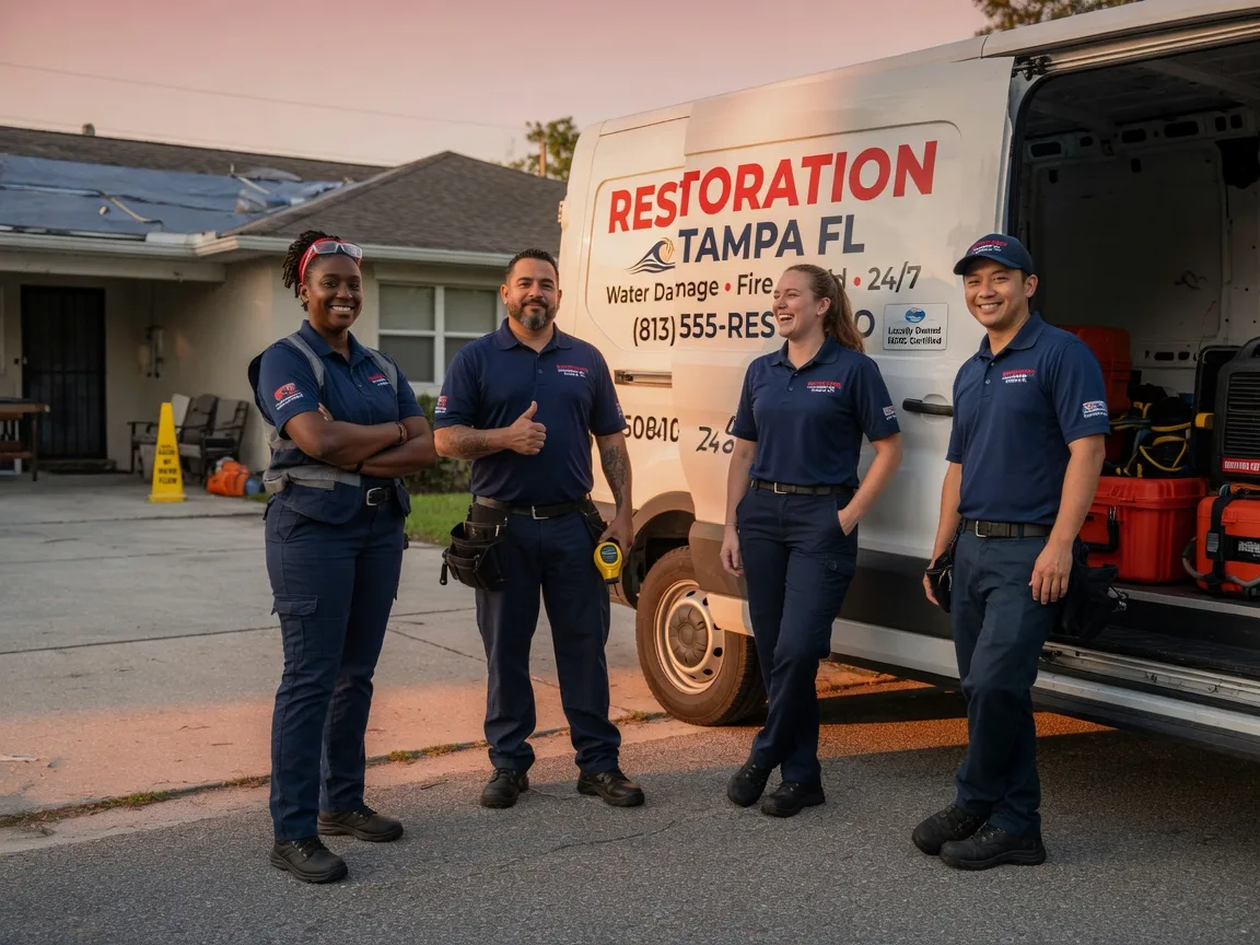 Water Damage Restoration company in Comfort, TX